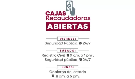 Brindar� Registro Civil y Recaudaci�n de Rentas servicio en horario especial