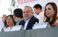 Encabeza secretario general de gobierno desfile del d�a del trabajo en Mexicali