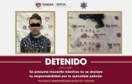 Arresta Polic�a Municipal a individuo por presunto narcomenudeo en Ejido Matamoros