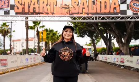 Presidenta municipal Claudia Agat�n Mu�iz