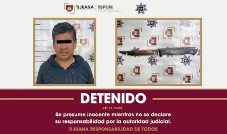 Detienen a sujeto por violencia contra la mujer, amenazas y lesiones