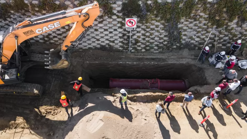 Avanzan obras para reducir descargas al R�o Tijuana y fortalecer el saneamiento