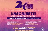 M�s de mil 800 personas inscritas en la carrera recreativa 2K: Claudia Agat�n