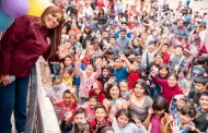Claudia Agat�n celebra con cerca de 2 mil infantes de Maneadero el D�a del Ni�o y de la Ni�a