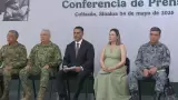 Garc�a Harfuch fija estrategia de seguridad en Sinaloa