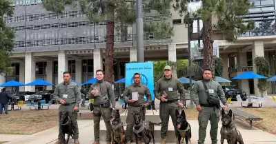 Binomios caninos de la FESC triunfan en competencia K-9 en San Diego