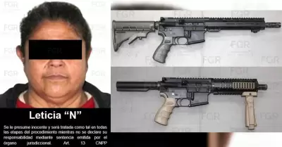 Sentencian a m�s de 13 a�os de prisi�n a mujer detenida con armas y droga en Mex