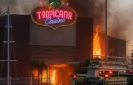 Incendian casino "Tropicana" en Culiac�n, Sinaloa; hay tres heridos