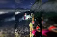 Bomberos de Tijuana rescatan a hombre en Cerro de las Abejas