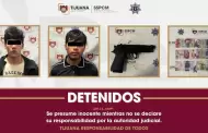 Detiene Polic�a Municipal a dos sujetos por robo con violencia a transe�nte