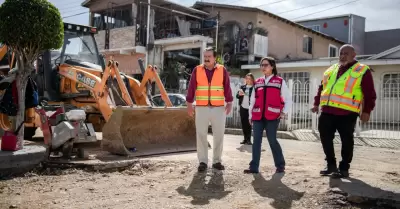 Entrega M�nica Vega obra de drenaje en fraccionamiento Las Californias
