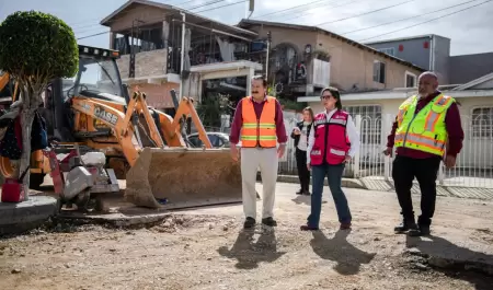 Entrega M�nica Vega obra de drenaje en fraccionamiento Las Californias