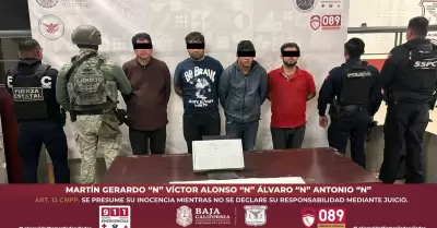 Persecuci�n en Tijuana termina con cuatro hombres armados detenidos