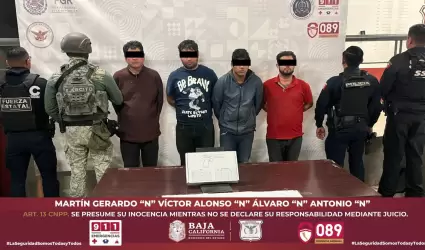Persecuci�n en Tijuana termina con cuatro hombres armados detenidos