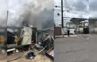 Bomberos atendieron 38 emergencias; incendios y volcadura fueron los casos relevantes