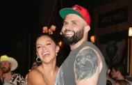 Pareja de Car�n Le�n sufre accidente en la presentaci�n de su �lbum "Muda"