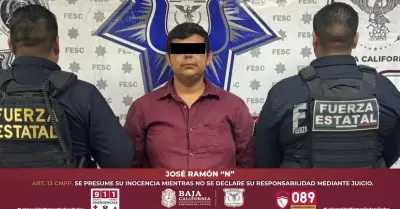 Detiene Escuadr�n Violeta a hombre por agredir y amenazar a su pareja en Mexical