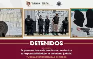 Detienen en Tijuana a tres por robo de veh�culo y posesi�n de 38 kilos de cristal