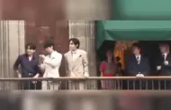 BTS saluda a las ARMY desde Palacio Nacional