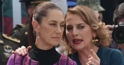 Claudia Sheinbaum y Beatriz Guti�rrez M�ller