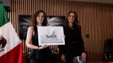 Isabel D�az Ayuso y Alessandra Rojo de la Vega