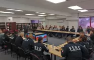 Re�ne General Carrillo a mandos de la fuerza estatal