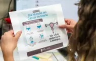 Sensibilizan sobre el c�ncer de ovario en su d�a mundial