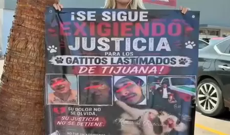 Se manifiestan en Tijuana para exigir castigo contra responsable de torturar var