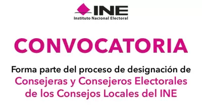Convocatoria para participar como Consejeras y Consejeros Electorales para el Pr
