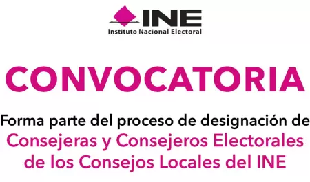 Convocatoria para participar como Consejeras y Consejeros Electorales para el Pr