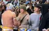 BTS asiste a funci�n de lucha libre en M�xico