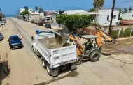 Activa gobierno de Claudia Agat�n� cuadrillas de limpieza de calles fraccionamiento Acapulco y Punta Banda