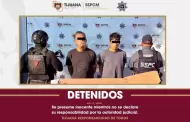 Asegura Polic�a Municipal de Tijuana a dos personas en posesi�n de armas de fuego