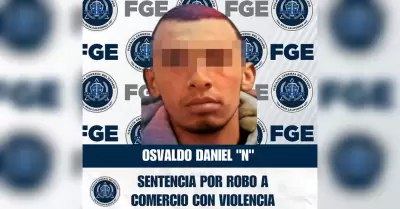 Sentenciado por robo con violencia a comercio en Tijuana