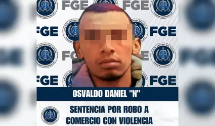 Sentenciado por robo con violencia a comercio en Tijuana