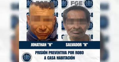 Acusados de robo a casa habitaci�n en Tijuana
