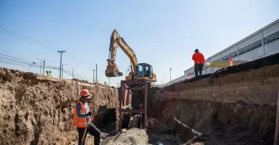 Obras de agua potable y saneamiento en la Zona Este de Tijuana