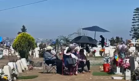 Panteones de Tijuana registraron incremento de visitantes por el D�a de las Madr