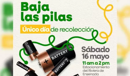 Jornada de acopio de bater�as alcalinas por D�a Mundial del Reciclaje