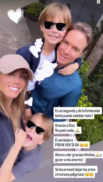Anah� sufre terrible accidente en el gimnasio