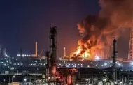 Incendio en refiner�a de Pemex en Salina Cruz deja seis lesionados