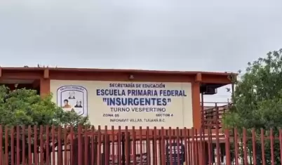 Primaria Insurgentes ubicada en la colonia Villas de Baja California