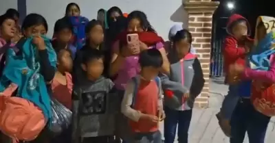 Pobladores de las comunidades de Tula, Xicotl�n y Acahuehuetl�n, en Chilapa