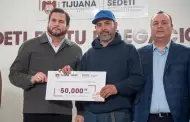 Entrega Ayuntamiento de Tijuana apoyos econ�micos a emprendedores de Cerro Colorado y Otay