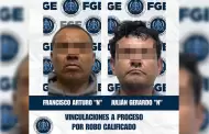 Vinculan a proceso a dos hombres por robos con violencia en Tijuana