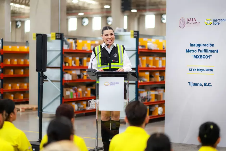 Mercado Libre inaugura en Tijuana su primer centro de distribuci�n