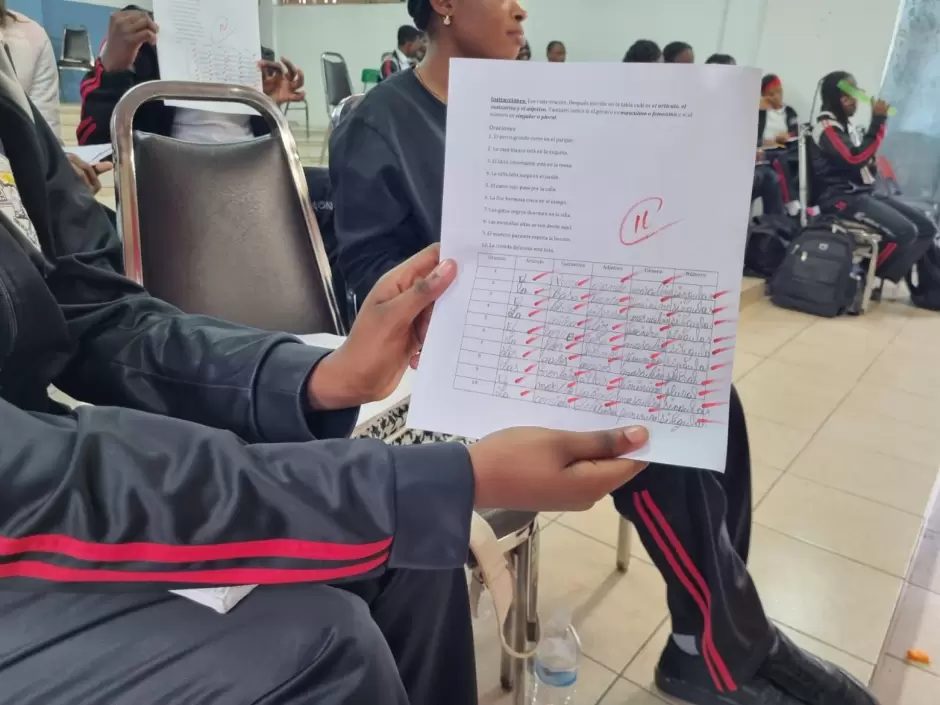 Clases de español a estudiantes extranjeros migrantes