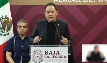 secretario de Salud de Baja California, Adri�n Medina Amarillas