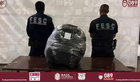 Asegura FESC m�s de 17 kilos de marihuana durante operativo en Tijuana