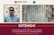 Detienen a hombre con droga y vapeadores con derivados de marihuana en Zona Centro de Tijuana